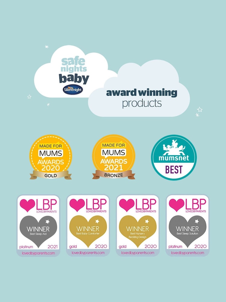 Silentnight Natural 100% Cotton Safe Nights Cellular Blanket 2 Pack - Image 11 of 11