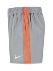 Nike Grey Little Kids Drop T-Shirt and Shorts Set - Image 3 of 6