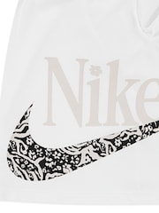 Nike Black Little Kids Wild Flower Boxy T-Shirt and Shorts Set - Image 4 of 5