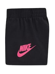 Negro - Nike Infant Club T-Shirt and Shorts Set - Imagen 3 de 4