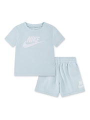 Azul - Nike Infant Club T-Shirt and Shorts Set - Imagen 1 de 3