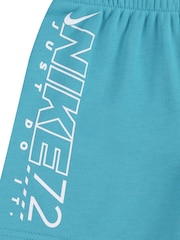 Nike Green Little Kids Rhythm T-Shirt and Shorts Set - Image 4 of 5