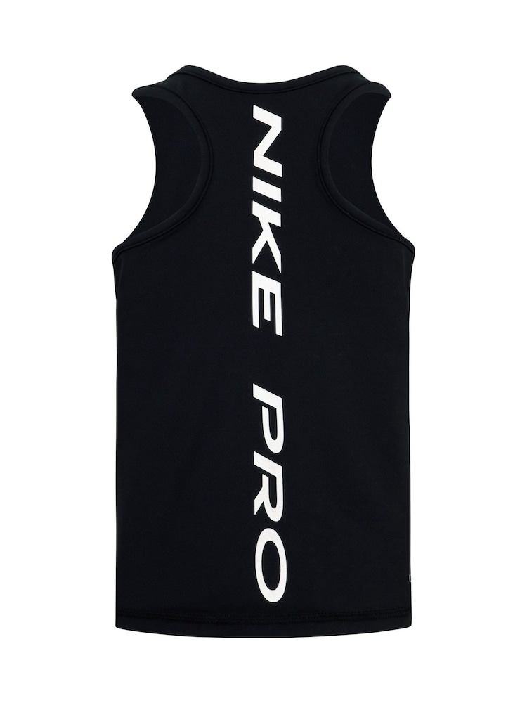 Nike Black Little Kids Pro Vest Top - Image 2 of 5