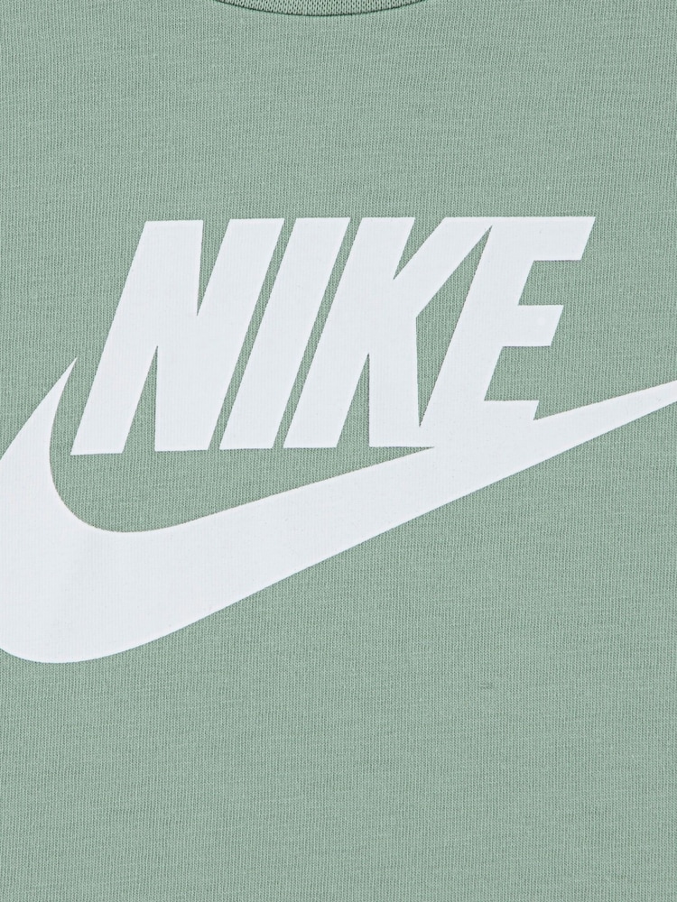 Nike Green Little Kids Club T-Shirt and Shorts Set - Image 3 of 4