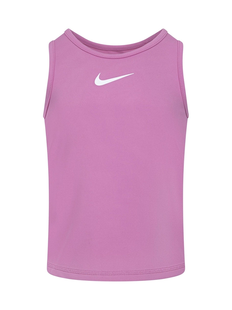 Nike Pink Little Kids Pro Vest Top - Image 1 of 4
