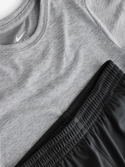 Черный - Nike детская футболка с шортами и комплект DriFIT - Изображение 6 7