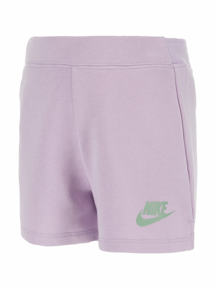 Fioletowy - Zestaw Nike dla małych dzieci w kwiaty: top i spodenki - Image 11 of 13
