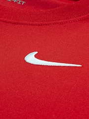 Nike Grey Little Kids DriFIT T-Shirt and Woven Shorts Set - Image 3 of 5