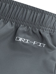Nike Grey Little Kids DriFIT T-Shirt and Woven Shorts Set - Image 5 of 5