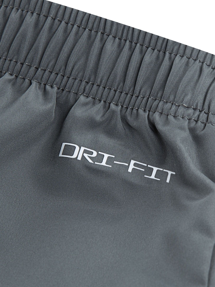 Nike Grey Little Kids DriFIT T-Shirt and Woven Shorts Set - Image 5 of 5