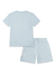 Nike Blue Little Kids Club T-Shirt and Shorts Set - Image 2 of 4