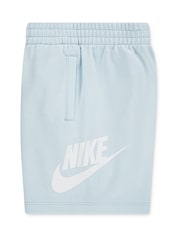 Nike Blue Little Kids Club T-Shirt and Shorts Set - Image 3 of 4