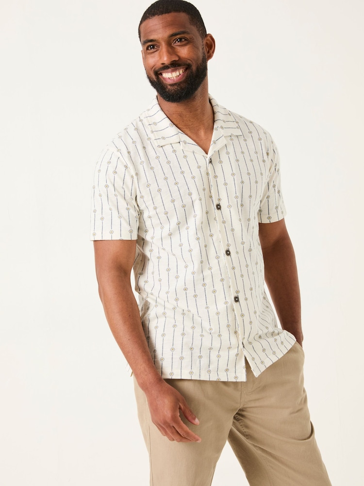 Short Sleeve Truro Printed Jersey Shirt - Bild 1 von 1