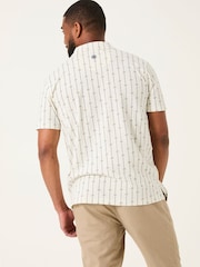 Natural Short Sleeve Truro Printed Jersey Shirt - Image 2 of 5