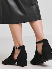 JD Williams Low Block Heel Shoe Boots in Extra Wide Fit - Slika 2 iz 4