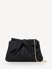 Loeffler Randall Black Rayne Frame Clutch With Bow - Image 1 of 5
