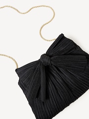 Loeffler Randall Black Rayne Frame Clutch With Bow - Image 3 of 5
