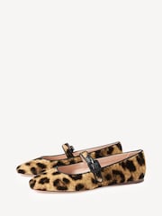 Loeffler Randall Brown Ginger Mary Jane Flats - Image 3 of 7