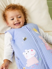 JoJo Maman Bébé Peppa Pig Appliqué 2.5 Tog Toddler Sleeping Bag - Image 1 of 4