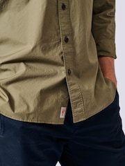 Aubin Blue Gladstone Poplin 100% Cotton Shirt - Image 5 of 7