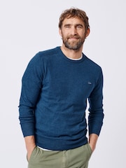 Aubin Fulney Cotton Cashmere Crew Jumper - Image 1 of 5