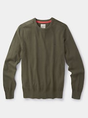 Aubin Fulney Cotton Cashmere Crew Jumper - Image 7 of 7