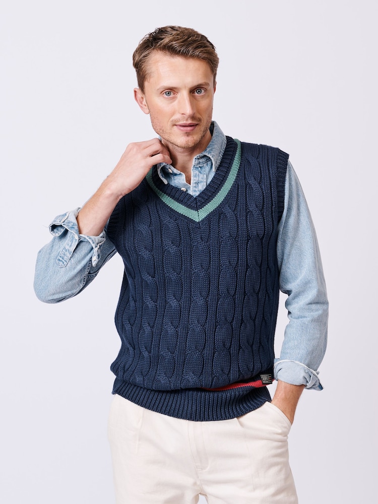 Aubin Blue Everby Cotton Cricket Cotton Tank Top - Изображение 1 из 7