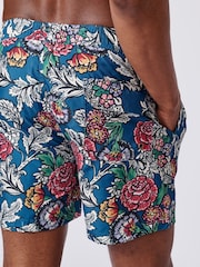 Aubin Blue Bardney Swim Shorts - Image 3 of 4