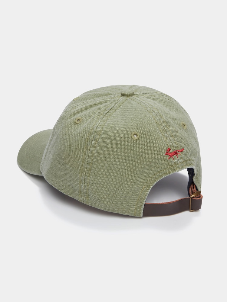 Aubin Blue 100% Cotton Strubby Cap - Image 2 of 3