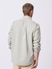 Aubin Green Hessle 100% Cotton Shirt - Image 2 of 6
