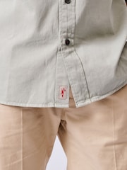 Aubin Green Hessle 100% Cotton Shirt - Image 5 of 6