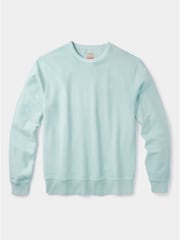 Aubin Blue Vestry Crew 100% Cotton Sweatshirt - Image 1 of 1