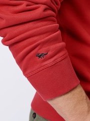 Aubin Cotton Provost Quarter Zip 100% Cotton Sweat Top - Image 6 of 7