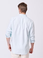 Aubin Pink Aldridge Oxford Button Down 100% Cotton Shirt - Image 2 of 7