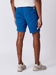 Aubin Blue Stamford 100% Cotton Chino Shorts - Image 2 of 5