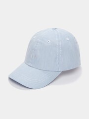 Aubin Blue Woodthorpe 100% Cotton Cap - Imagen 2 de 4