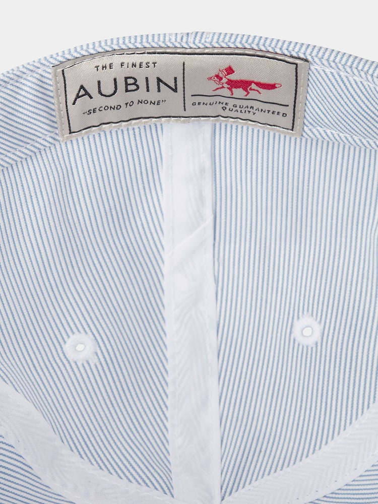 Aubin Blue Woodthorpe 100% Cotton Cap - Imagen 4 de 4