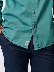 Aubin Green Hessle 100% Cotton Shirt - Image 5 of 6