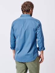 Aubin Green Hessle 100% Cotton Shirt - Image 2 of 6