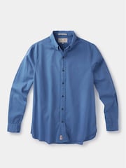 Aubin Green Hessle 100% Cotton Shirt - Image 6 of 6