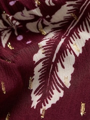 FatFace Azalea Claret Floral Print Jumpsuit - Image 16 of 16