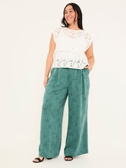 FatFace Satin Trouser - Imagen 7 de 12