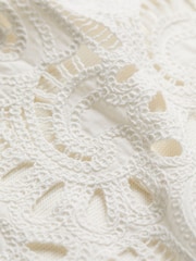 FatFace Clover Ivory Crochet Top - Image 8 of 8