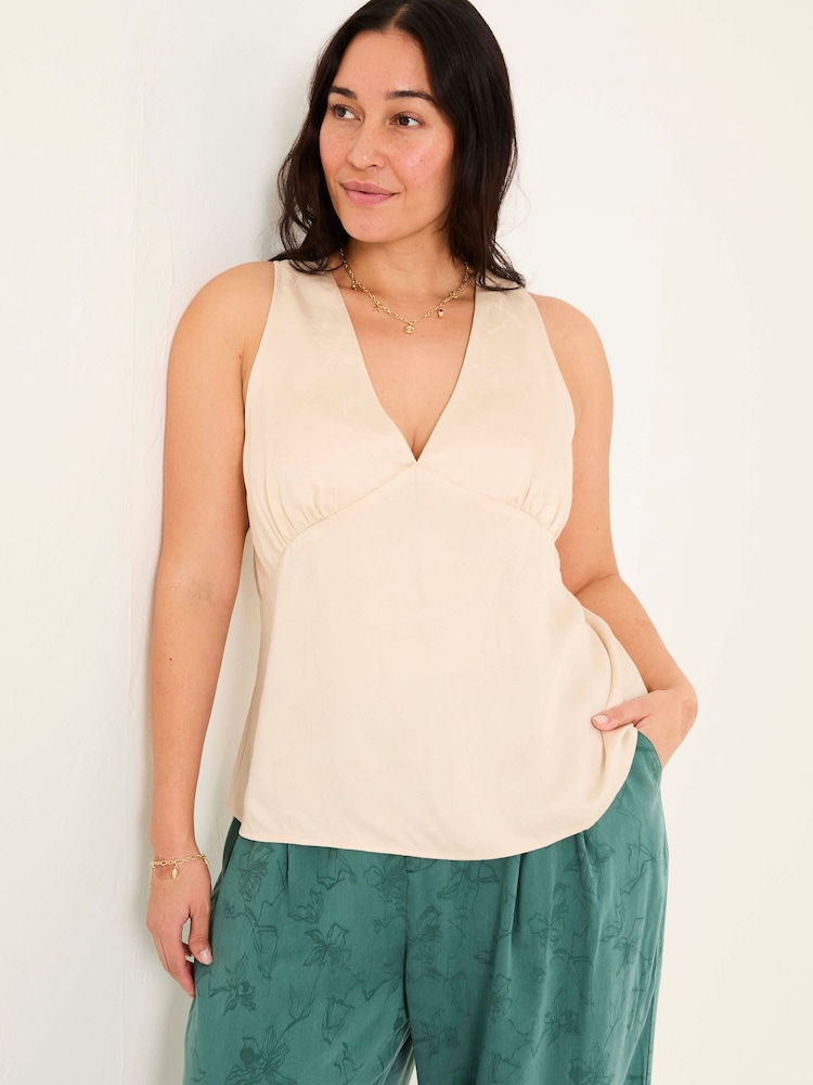FatFace Cordelia Ivory Camisole - Image 6 of 12