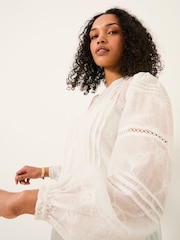 FatFace Jasmine Ivory Decorative Blouse - Image 5 of 14
