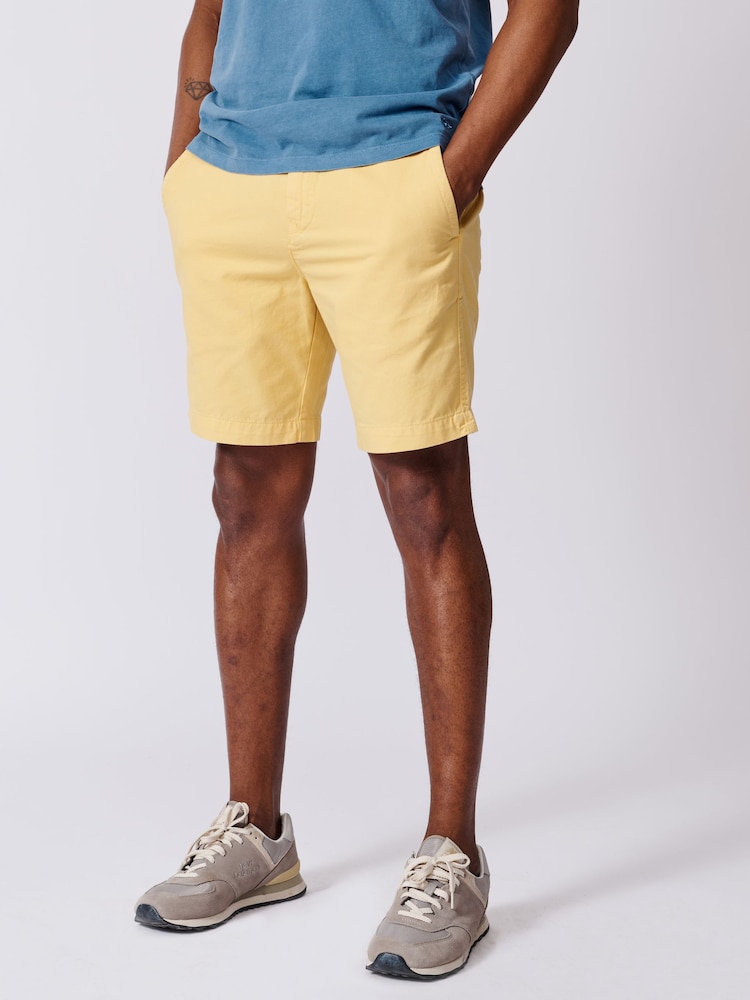Aubin Blue Stamford 100% Cotton Chino Shorts - Image 1 of 5