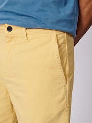 Aubin Blue Stamford 100% Cotton Chino Shorts - Image 3 of 5