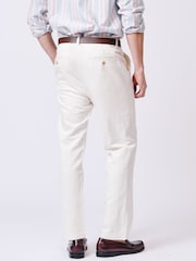 Aubin Owsten White Trousers - Image 2 of 6