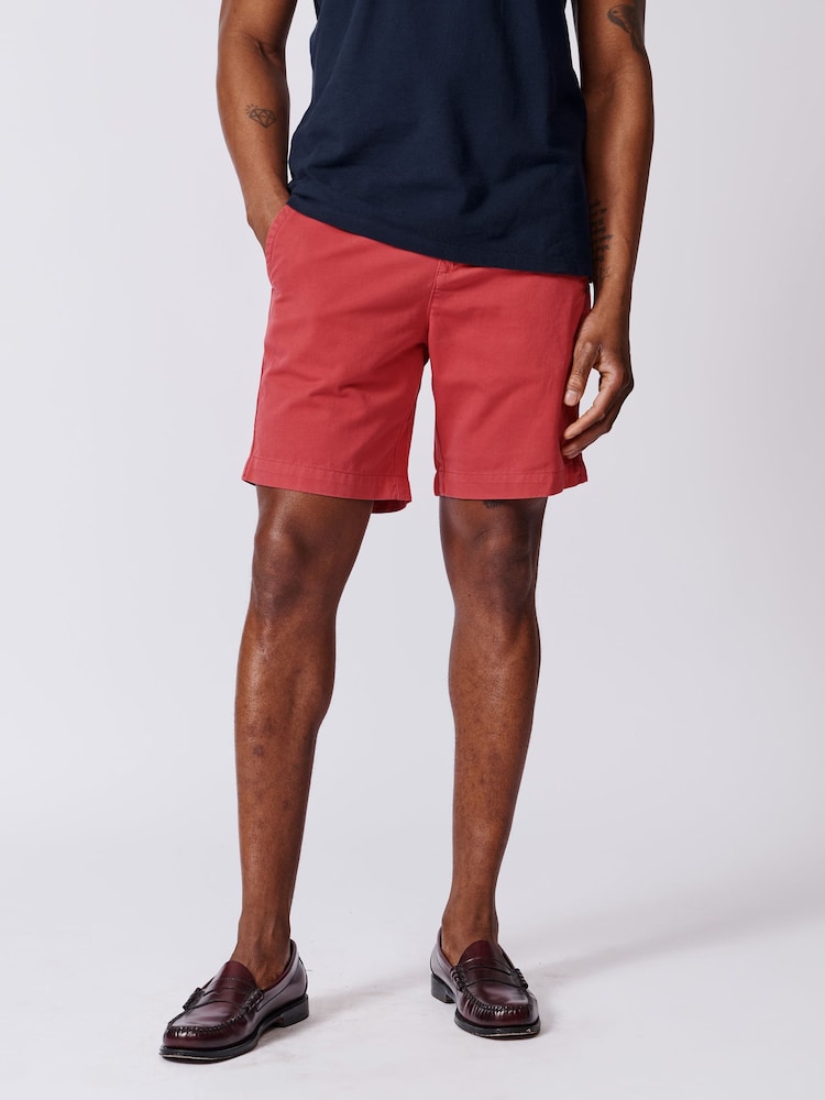 Aubin Blue Stamford 100% Cotton Chino Shorts - Image 1 of 4
