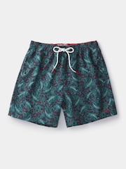 Aubin Blue Bardney Swim Shorts - Image 1 of 1